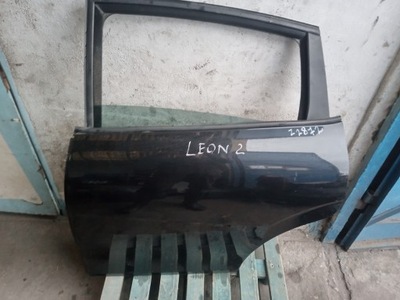 Двері лівий задня seat leon ii чорні фото №1