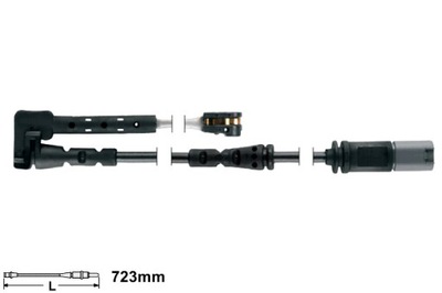 ATE SENSOR DESGASTE ZAPATAS DE FRENADO PARTE DELANTERA BMW 1 F40 2 F45 2 GRAN  