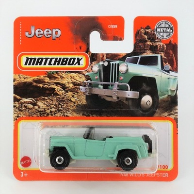 MATCHBOX - WILLYS JEEPSTER 1948