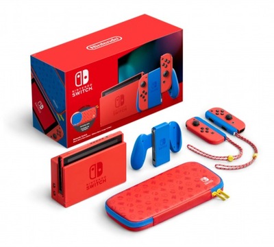 KONSOLA NINTENDO SWITCH: MARIO RED & BLUE EDITION