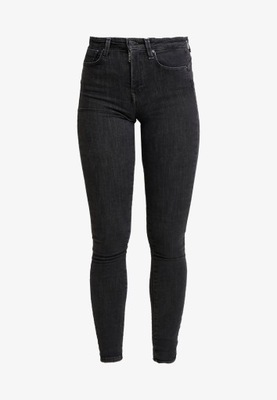 Only push up jeans washed black 34