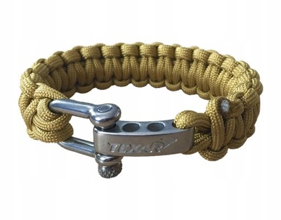 Bransoletka Paracord Texar Coyote