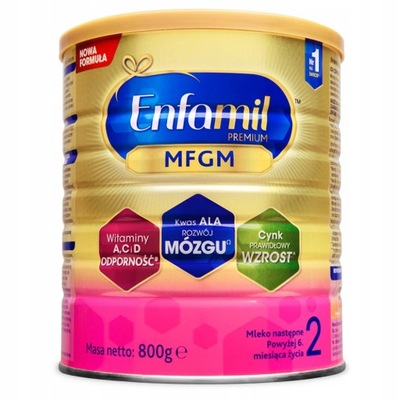 ENFAMIL 2 800g MFGM po 6 miesiącu