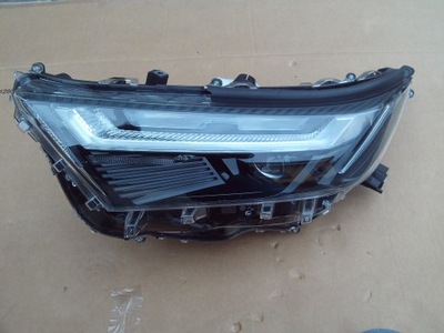 FARO IZQUIERDA TOYOTA RAV4 V RESTYLING COMPLETO DIODO LUMINOSO LED BUEN ESTADO 