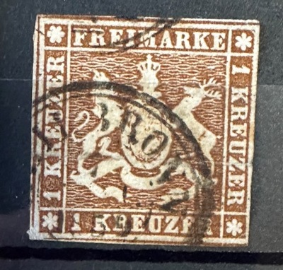 Wurttemberg Mi6 kas. 100Euro