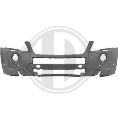 Бампер do mercedes m-klasse w164 08-11 фото №1