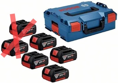 Zestaw Akumulatorów 4x18V GBA 18V Bosch Professional 4Ah