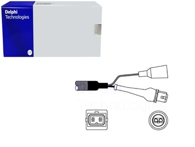 ЗОНДА ЛЯМБДА DELPHI ES10957-12B1 ALFA 33.AUDI 200 VOLVO 760 440 460 фото