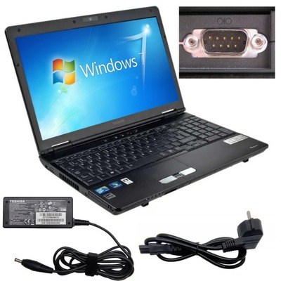 LAPTOP TOSHIBA A11 INTEL Core i5 2x 2.67GHz 4GB 320GB Windows 7 COM RS232