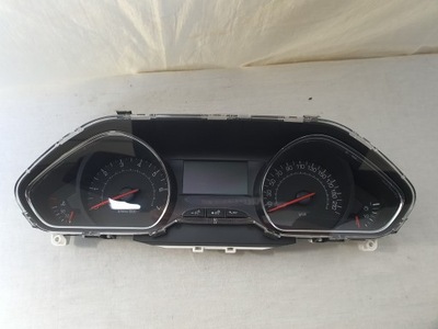 DASHBOARD METER PEUGEOT 208 I 2008 9801904780  