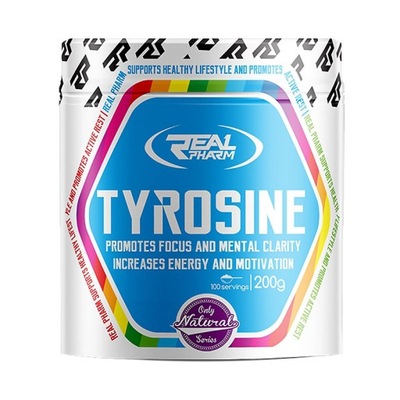 REAL PHARM Tyrosine 200g UMYSŁ NASTRÓJ FOCUS