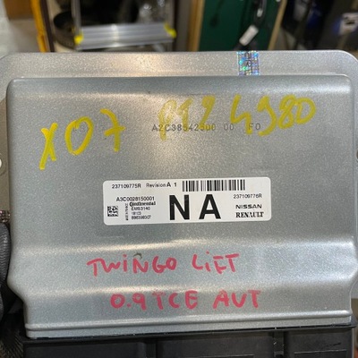 Renault twingo iii 0.9 tce бортовой компьютер 237109775r фото №1