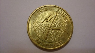 Dania 20 koron, Margeret 2015 stan 1-