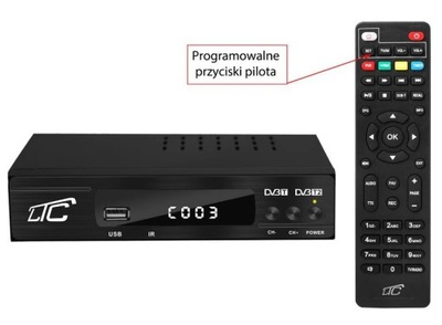 Tuner Dekoder DVB-T2/HEVC H.265 LTC