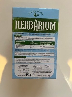 Herbata ziołowa ekspresowa Herbarium 70 g