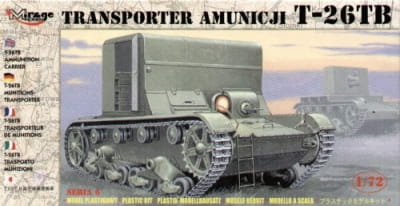 Transporter amunicji T-26TB 1:72 Mirage 72607