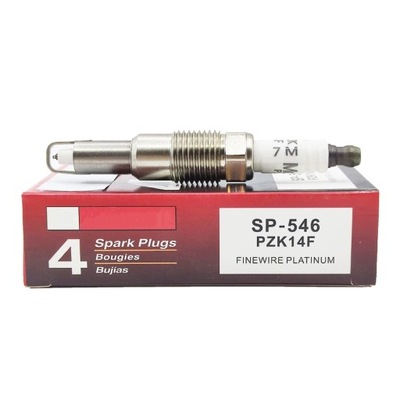 4pcs SP-546 PZK14F Motorcraft Platinum Spark Plug For Ford Expeditio~23508 