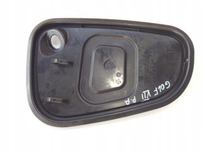 Накладка двері передня права vw golf vii 2012-2020 рік 5g4837916f фото №1