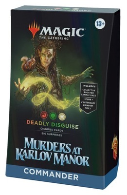 Magic the Gathering: Murders at Karlov Manor Commander Deck Deadly Disguise
