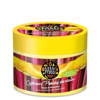 FARMONA TUTTI FRUTTI PEELING ŚLIWKA RABARBAR 300G