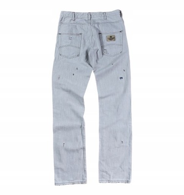 Spodnie Jeansowe ARMANI JEANS Designerskie Dżinsowe Slim 31