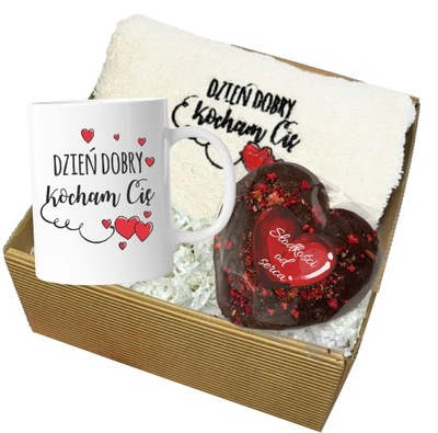 PREZENT NA WALENTYNKI ZESTAW PREZENTOWY