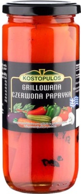 PD Papryka KOSTOPULOS grecka czerwona grillowana 480g