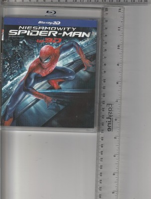 Niesamowity Spider-Man płyta Blu-ray 3D