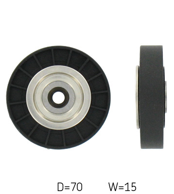 SKF GALET GUIDE RENAULT 