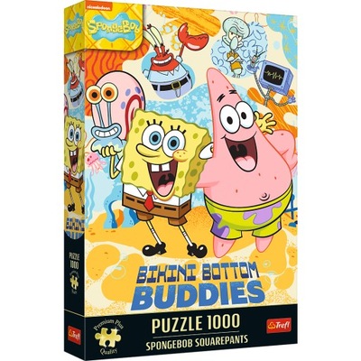 Puzzle 1000 SpongeBob Kanciastoporty