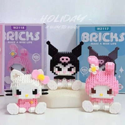 Anime Building Blocks Kuromi Hello Kitty My Melody