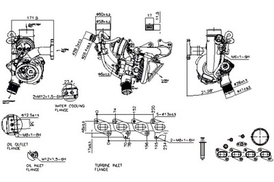 NISSENS TURBINA CHEVROLET AVEO CRUZE ORLANDO TRAX OPEL ADAM  