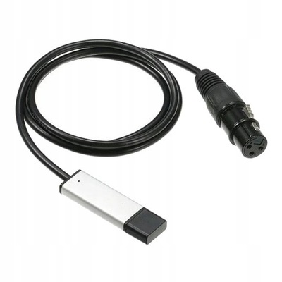 Adapter interfejsu USB do DMX512 o długości 3,48