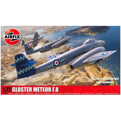 Airfix A04064 Samolot myśliwski Gloster Meteor F.8