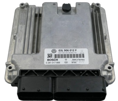 Блок управления vw crafter 2.0tdi 0281017666 03l906012f программирование фото №1