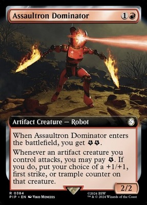 MtG: Assaultron Dominator (V.1) (xPIP) *foil*