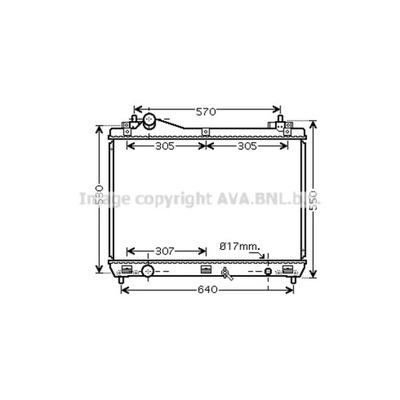 CHLODNICA, СИСТЕМА ОХЛАЖДЕНИЯ ДВИГАТЕЛЯ AVA QUALITY COOLING SZ2100 фото