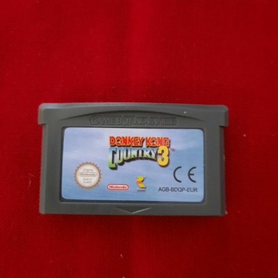 Gra Donkey Kong Country 3 Nintendo Game Boy Advance