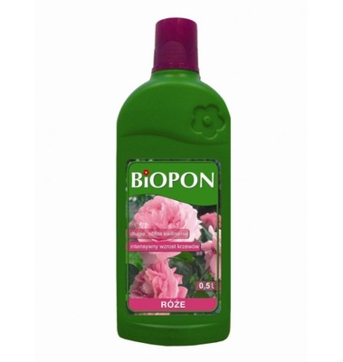 Biopon Nawóz do róż płyn 0,5 L