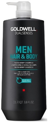 Szampon 2w1 do włosów i ciała Goldwell DualSenses For Men Hair & Body 1L