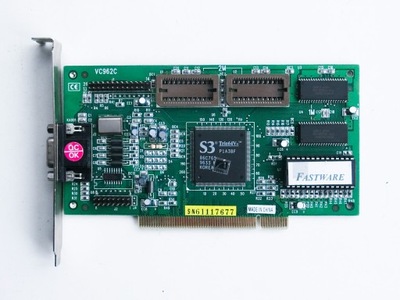 Karta graficzna PCI - S3 TRIO64V+ - VC962C