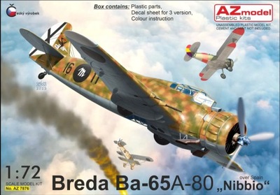 Breda Ba-65A-80 “Nibbio” over Spain AZ7876 1/72