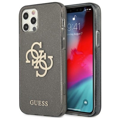 Etui Guess do iPhone 12 Pro Max 6,7" czarny