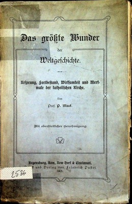 Das Groste Munder 1905 r.