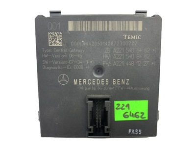 MERCEDES MÓDULO UNIDAD DE CONTROL GATEWAY A2215406462  