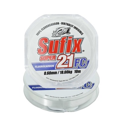 Fluorocarbon Sufix Super 21 clear 0,60 mm 10 m