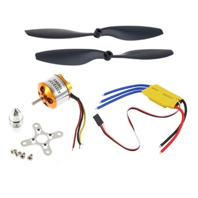 Bezszczotkowy silnik 30A ESC 1045 Śmigło A2212 1000KV Bezszczotkowy Moto QAV250