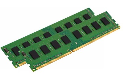 PAMIĘĆ RAM 4GB 2x2GB DDR3 PC3 10600U 1333MHz DO PC