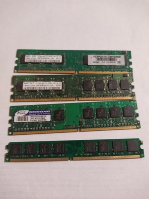 Pamięci RAM DDR2 512mb