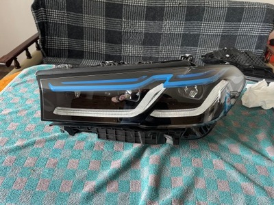 Bmw 5 g30 g31 m5 f90 lci lift лампа передняя левая laser фото №1